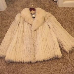 SAGA Blue Fox Coat/Jacket, Excellent Condition